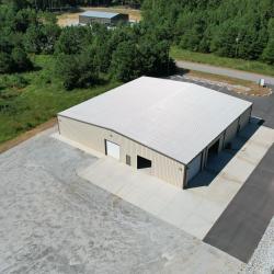 View of building and property at 262 Marketplace Ave, Prosperity, SC.