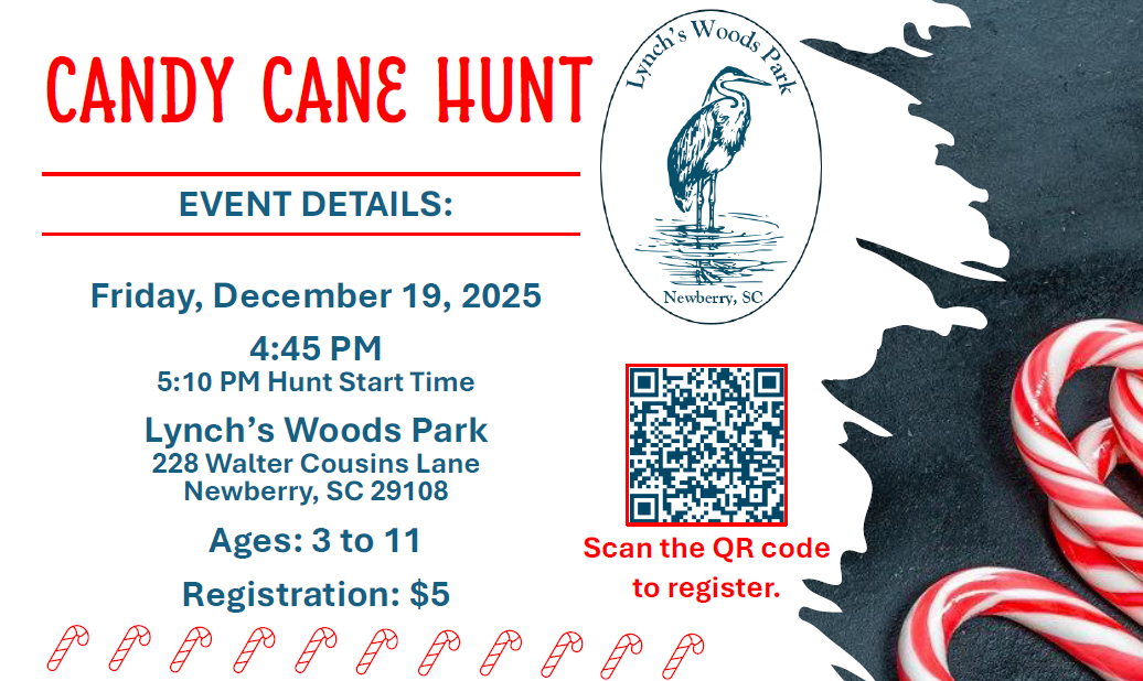 2025 Candy Cane Hunt Flyer.